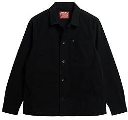 Superdry Mechant Moleskin Overshirt 2XL Black