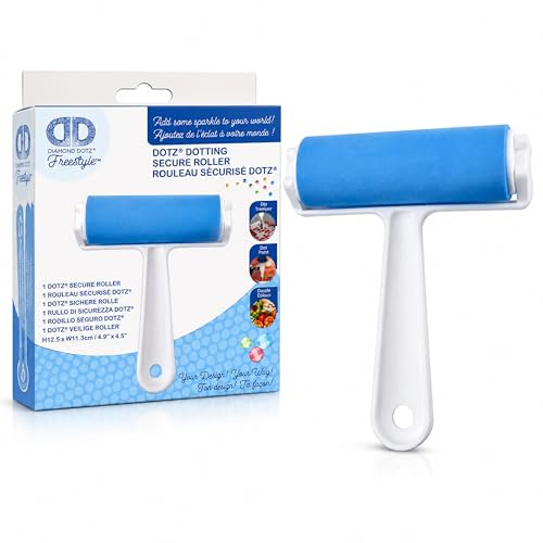DIAMOND DOTZ® - Diamond Dotz Diamond Painting Kits,Dotz Secure Roller, Circular Dotz, Diamond Painting Kits, Diamond Art Kits for Adults, Gem Art, Diamond Art, Diamond Dotz Kits