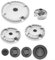 Cooker Hat Set Stove Lid, Oven Gas Hob Burner Crown Flame Cap, Gas Burner Flame Cap(Concave)