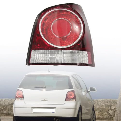 WEITOL Auto Rücklicht Komplettsets für Polo GTI 9N 9N3 2005-2010,LED Rückleuchten Set Anhängerbeleuchtung Heckleuchten Glühbirne Leuchten Beleuchtung Leuchtenteile, right side