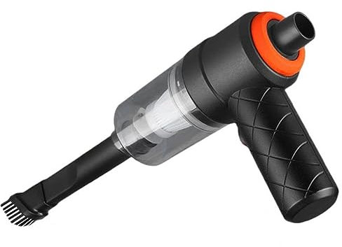 Robot aspirador de mano soplable para lavado de coche, mopas eléctricas de succión fuerte, recargables, ciclonesucción potente para limpieza de suelos, laminado, pelo de perro para niños