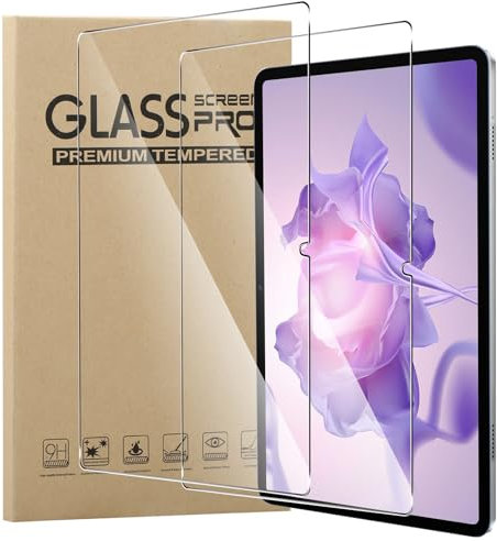 MEMELOKA Protector de Pantalla para Blackview Tab 18 12 Pulgadas, 2 Piezas[Antiarañazos][Antihuellas][Alta Sensibilidad] 9H Dureza Cristal Templado Blackview Tab 18