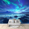 Art Fototapete Nordlichter Muster 400 x 280 cm Vlies Tapeten Moderne Luxurious Wandtapete Wohnzimmer Schlafzimmer Tapete