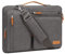 MOSISO 17,3 Pollici Borsa Tracolla Laptop, 17-17,3 Pollici Custodia Computer Compatibile con Dell, HP, Lenovo, Asus, Acer, Alienware,Lato Open Borse Messenger&4 Cerniera Tasche&Handle, Grigio Talpa