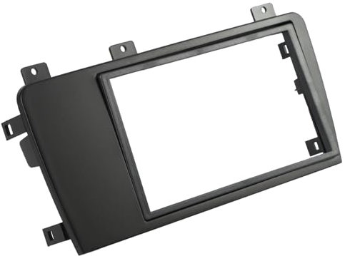 Auto-Audio-Rahmen Autoradio-Blendenrahmen 2 Din/Passend for Volvo Xc70/ V70/ S60 2004-2007 Autoradio Radioblende Doppel