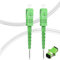 FLYPROFiber 25m Câble à Fibre Optique en Acier Blindé SC à SC (Orange SFR Bouygues)- Rallonge/Jarretiere Simplex Monomode