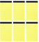 6pcs Small Writing Pad Memo Pad Pocket Notebook 3x5in Kleine Notizbilder Zum Schreiben Von Notiz Und Erinnerungen Täglich Planung