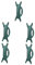 Angoily 5 Stück Bürobedarf Weihnachtslichtkabel Organizer Kabelhalter Automatischer Herren Organizer Lichthalter Telefonkabel Clips Organizer Lichtkabelhalter Lichthalter Mann Tpe