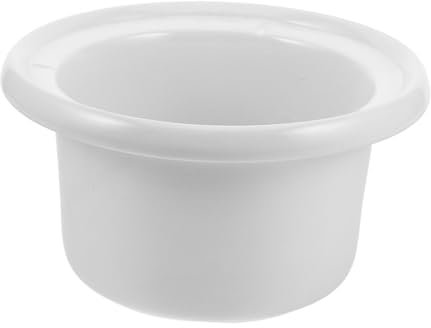 TIDTALEO Slow Cooker Inner Pot Ceramic Replacement 1l Small Slow Cooker Liner Compatible Cooking Stew Pot Accessories
