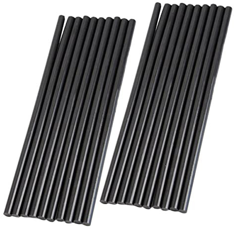 DOITOOL 100pcs Hot Melt Glue Sticks Adhesive Glue Strips Strong Bond for Wood Metal Glass