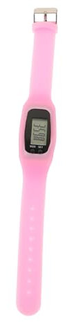 Vaguelly Silicone Pedometer Bracelet Watch Mit Schrittzählfunktion Tragbare Fitnessuhr Für Präzises Schrittzählen Einfaches Design Für Sport Und Fitness