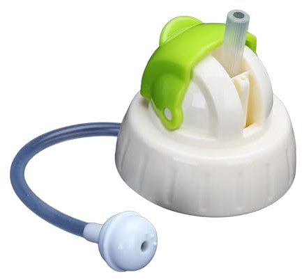 Trinkflaschendeckel, Ersatz-Strohdeckel, geeignet für Wasserflaschen mit breiter Öffnung