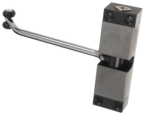 Hemobllo Ferme-porte Automatique Réglable Inox Silencieux et Amortisseur pour Portes Intérieures de Maison Bureau Hôtel Installation Facile et Fermeture Contrôlée