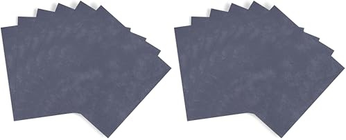 d-c-fix 6x dalle PVC adhesive murale Bleu Ciment 15x15 cm - stickers carrelage pour crédence cuisine, salle de bain - décoratif autocollant carreaux muraux (Lot de 2)