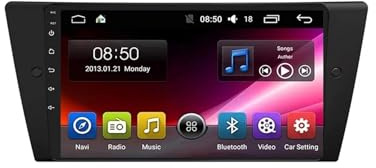 Car Radio para BMW 3 Series E90 E91 E92 E93 2005-2013 9 Pulgadas Android 15 Autoradio con Wireless Carplay Android Auto para, 4 Core 2G+64G