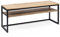 iCub Meuble TV avec étagère Industrielle Vintage 40 x 100 cm 45 cm Noir