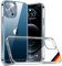 BYONDCASE iPhone 12 Pro Max Hülle Transparent [Diamond Clear TPU Silikon Serie] Handyhülle iPhone 12 Pro Max - Soft, Dünn, Kratz & Stoßfest kompatibel mit dem iPhone 12 Pro Max Case