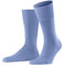 FALKE Herren Socken Airport M So Wolle Baumwolle einfarbig 1 Paar, Blau Cornflower Blue 6554, 43-44