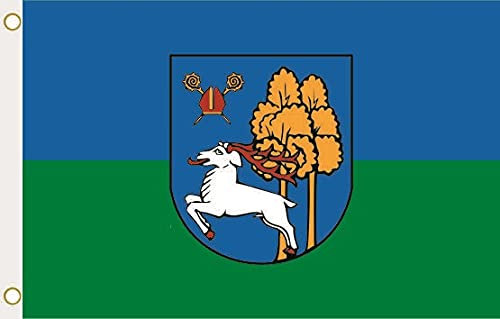 U24 Flagge Fahne Elk Lyck (Polen) 90 x 150 cm