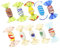 Abaodam 10 Piezas Adornos De Dulces Decoraciones De Fiesta Adorno De Dulces De Cristal Adorno Murano Antiguo Figura De De Cristal De Cristal Japonés Niño Modelo Vidrio
