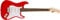 Squier by Fender Sonic Stratocaster HT Electric Guitar, Laurel Fingerboard, White Pickguard, Torino Red, Comes with Free Virtual Lessons