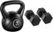 Yaheetech Dumbbell Kettlebell Weight Set 8kg Kettlebell and 2 x 5kg Dumbbells for Home Gym Black