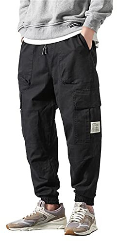 EODJXIO Jeans Neri Uomo Strappati Drip Pantaloni Corti da Lavoro Pantaloni Lino Uomo Skinny Pantaloni Tasche Laterali Uomo con Cerniera Jeans A Zampa Vita Bassa Jeans Holiday Uomo Estivi