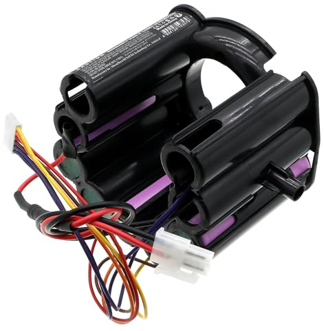 TCTK Akku 2500mAh Kompatibel mit [Rowenta] Dual Force 2 in 1, EO6751NO/AM0, RH6735WH/AM0, RH6736WH/AM0, RH6737WH/AM0, RH6751WO/AM0, RH6753WO/AM0, RH6753WO/AM1, RH6756WO/AM0, RH6756WO/AM1, TY6751KO/AM