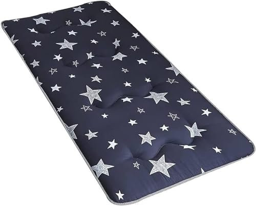 Japanische Bodenmatratze, Futon-Matratze für Erwachsene, tragbare Tatami-Matte, dicke Schlafmatratze für Boden, faltbare Matratze, Gästebett, Schlafsaal, Camping, Auto (0,9 x 2,0 m, B)
