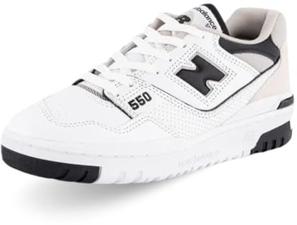 New Balance Herren 550 Sneaker, Weiß 100, 39 EU