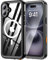 Oterkin Magnetic for iPhone 16 Case[IP68 Waterproof][Built in Screen & Camera Protector][Fit for Magsafe], 360° Full Body Sealed Protective Dustproof Shockproof Underwater Case for iPhone 16, Black