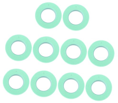minkissy 10 Rollen Wimpernisolationsband Pfropfgewebe Wimpernband Wimpernverlängerungskleber Wimpernverlängerungsband Wimpernset Duo Wimpernkleber Extensionsspray Isolierband