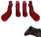 4 Pcs Elite Controller Paddles for Xbox Elite Series2 Controller, Magnetic Locks Replacement Parts for Xbox Kits for One Elite, Elite Series 2, Elite 2 Core (Dull Red) [xbox_one]