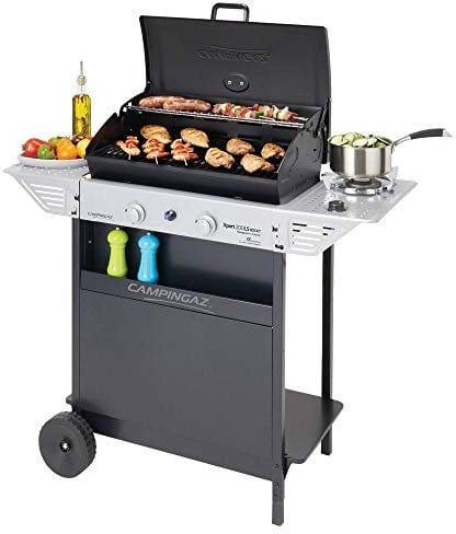 Campingaz Xpert 200 LS Rocky Barbecue a Gas, Grigio Scuro, 108 x 50 x 99 cm