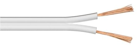 Microconnect AUDSPEAKER2-100C 100 m White Audio Cable – Audio Cables (100 m, White)