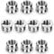 Anwenk Camera 1/4-20 to 3/8-16 Reducer Bushing Convert Screw Adapter for Tripod,Monopod, Ballhead, Stand and Video light DSLR SLR (10 Pack)