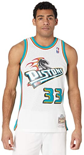 Mitchell & Ness NBA Swingman Jersey 2.0 D. Pistons 1997-98 - G. Hill, L