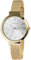 Excellanc Damen-Uhr Edelstahl Meshband Hakenverschluss Analog Quarz 1300036 (goldfarbig silberfarbig)