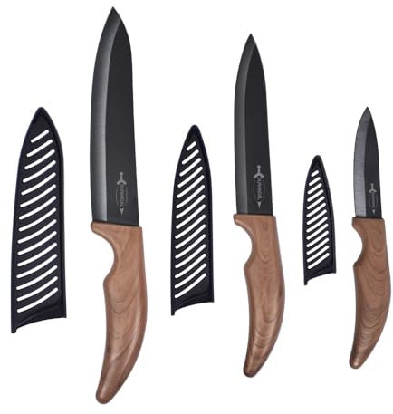 Couteaux Légende à lame céramique noire - Durandal
