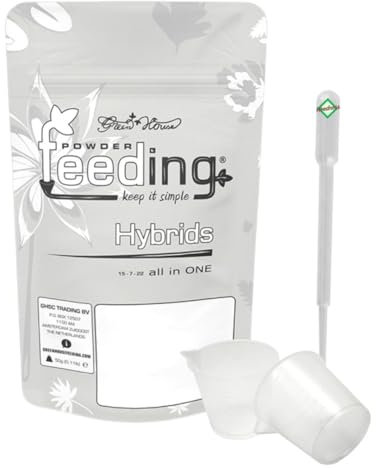 Weedness Green House Feeding Hybrid 2,5 Kg - NPK Dünger Grow Anbau Indoor Erde Flüssigdünger Organischer Bio