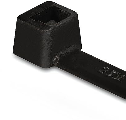 HellermannTyton 111-02217 T50I-PA11-BK (100) Kabelbinder 300 mm 4.60 mm Schwarz 100 St.
