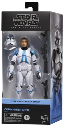 Star Wars Hasbro The Black Series, Commander Appo, Obi-WAN Kenobi Actionfigur, 15 cm
