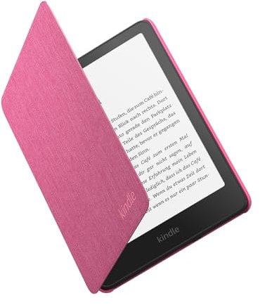 Hülle für Amazon Kindle Paperwhite und Amazon Kindle Colorsoft Signature Edition – Leichte und wasserfeste faltbare Schutzhülle – Stoff