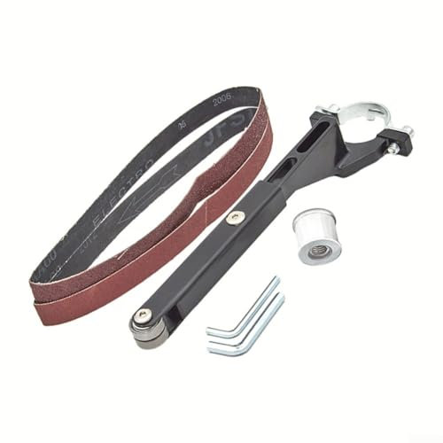 Machine à courroie de sable modifiée pour meuleuse d'angle, convertisseur de meuleuse d'angle manuelle en ponceuse à bande pour meuleuse modèle 100