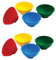Cabilock 8 Piezas Platos De Condimentos Cuencos De Silicona Multicolor Cuenco De Autoalimentación Infantil Taza De Charcutería Plato De Salsa De Soja Irrompible Guarniciones De Inmersión