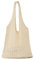 Ovida Fairycore Häkel-Tragetasche, Netzstoff, Hobo-Tasche, Fee, Grunge, ästhetische Umhängetasche, Y2k Geldbörse für Damen und Mädchen, A-beige-1, Einheitsgröße