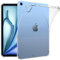 FiiMoo Custodia per iPad Air 13 Pollici M2 (2024) Cover Protettiva, Morbido TPU Trasparente, Morbido Silicone Custodie Protettivo Case Antiurto Sottile e Leggero Antiurto
