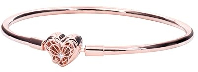 Pandora Moments Heart & Butterfly Bangle 582594C01-17