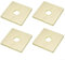 Wandflansch Vierkantrohr Abdeckplatte Wasserhahn Dekoration Zubehör, modernes Wasserhahn-Dekorationszubehör, ABS-Material (26 mm)