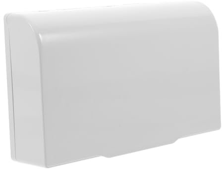 HOMOCONO Blindabdeckung Steckdose Wasserdichte Steckdosenabdeckung Für Außenbereich Klebe Design 2 Fach 86 Typ Schutz Für Elektrische Steckdosen Wetterfeste Abdeckung Ideal Für Türen Und Außenanlagen